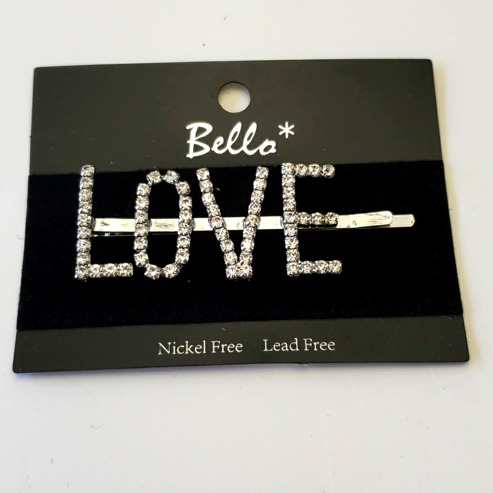 Hair word  pin